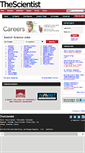 Mobile Screenshot of careers.the-scientist.com